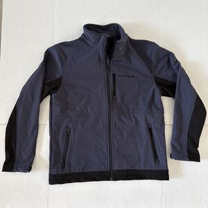 Mens Golden Gate National Parks Conservancy Alcatraz Island Jacket Medium Dk Blu